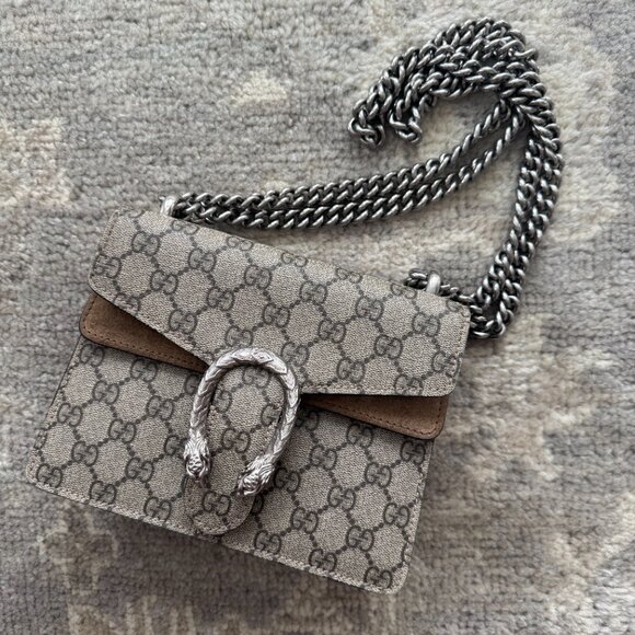 Gucci GG Supreme Dionysus Small Shoulder Bag - Picture 2 of 14